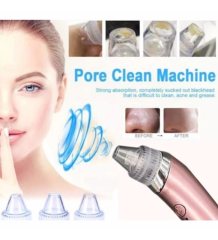 Vakumlu Akne Siyah Nokta Leke Çıkarıcı 4 Başlıklı Cilt Temizleme Cihazı