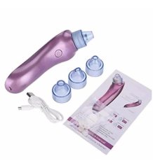 Vakumlu Akne Siyah Nokta Leke Çıkarıcı 4 Başlıklı Cilt Temizleme Cihazı