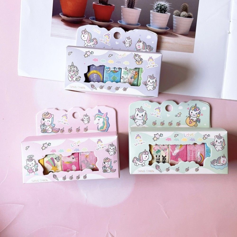 Unicorn 5 li Washi Tape Bant Seti
