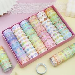 Sevimli Kawaii Washi Tape Bant 1 Adet