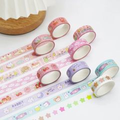 Sevimli Kawaii Washi Tape Bant 1 Adet