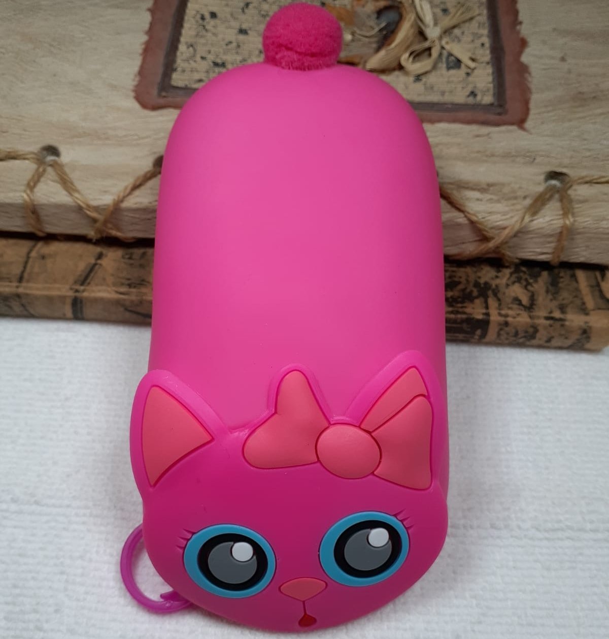 Sevimli Şaşkın Silikon Cüzdan