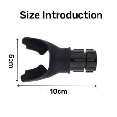 Breathmaximizer(IRON LUNG) Nefes Egzersiz Aleti Kondisyon/dayanıklılık Geliştirici (SİYAH)