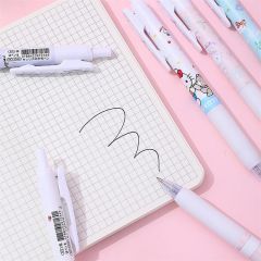 Sanrio Cinnamoroll My Melodi Melody Kuromi Tükenmez Siyah 6 lı Jel Kalem Set Doğum Günü Hediye