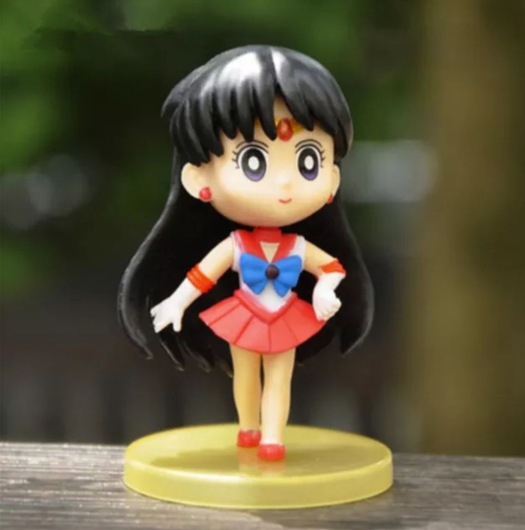 Anime Sailor Moon Rei Hino Figür Ay Savaşçısı Figür