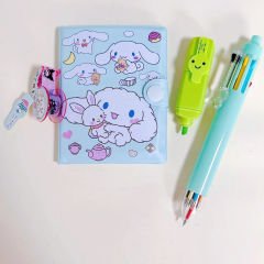 Sanrio Kuromi Cinnamoroll My Melody Kırtasiye Seti 4 Parça Kuromi Kırtasiye Seti - Mor