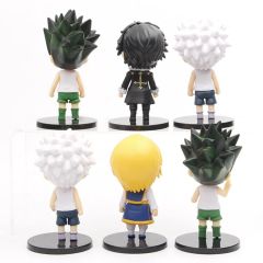 Anime Hunter X Hunter 6 Adet Figür Set Gon Freecss Kurapika Killua Zoldyck Chrollo Lucilfer Figür