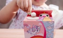 Müzikli Para Alan Unicorn Kumbara