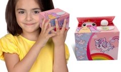 Müzikli Para Alan Unicorn Kumbara