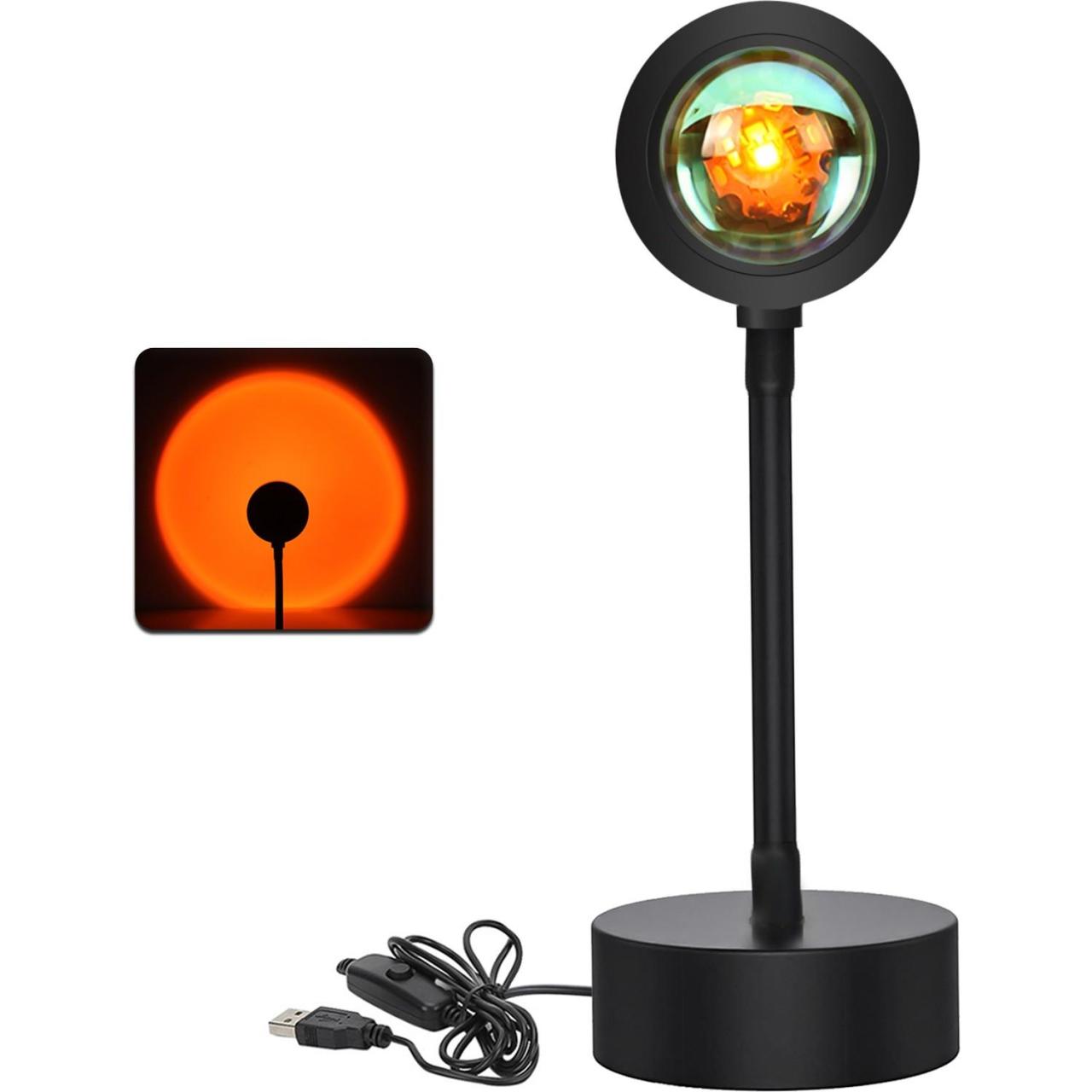 Gün Batımı Romantik Projeksiyon Gece Lambası Sunset Lamba