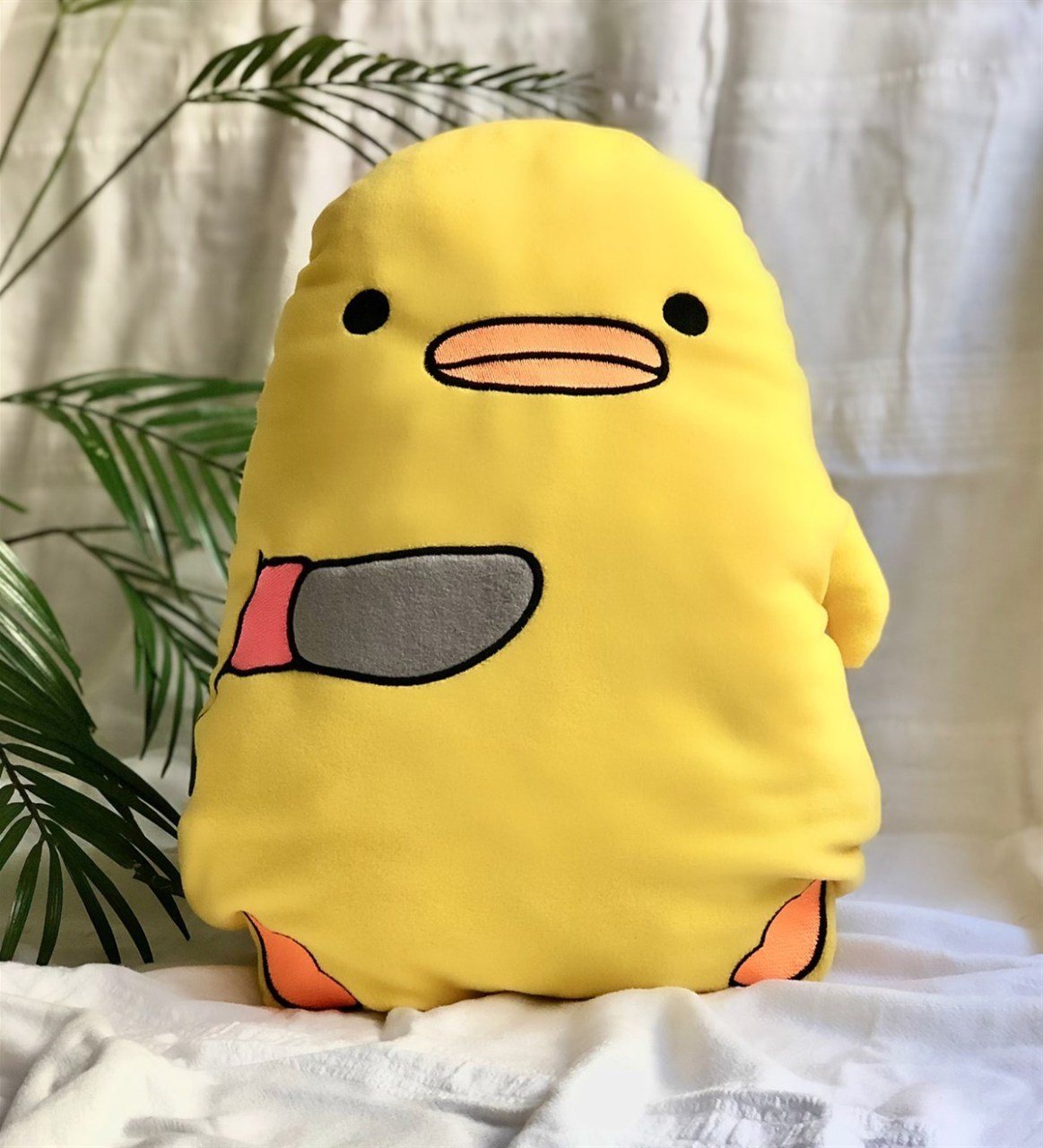 Sevimli Belalı Civciv Yastık