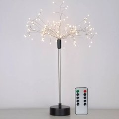 Havai Fişek Uzaktan Kumandalı 200 LED Işık Gece Lambası 8 Mod