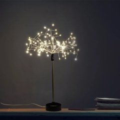 Havai Fişek Uzaktan Kumandalı 200 LED Işık Gece Lambası 8 Mod