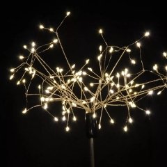 Havai Fişek Uzaktan Kumandalı 200 LED Işık Gece Lambası 8 Mod