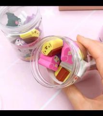 Sanrio Kawaii Kuromi Cinnamoroll My Melody Figürlü Mini Silgiler Okul Öncesi Sevimli 18 Adet