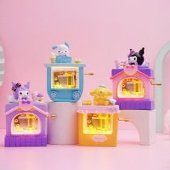 Sanrio Kuromi Işıklı Müzik Kutusu Sanrio Karakteri Lamba Pompompurin
