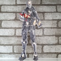 Ahşap Fortnite Black Knight Karakteri Led Işıklı