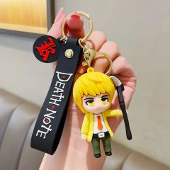 Anime Death Note Yagami Light Figür Anahtarlık Çanta Aksesuarı Süsü
