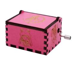 Sailor Moon Ahşap Çevirmeli Müzik Kutusu