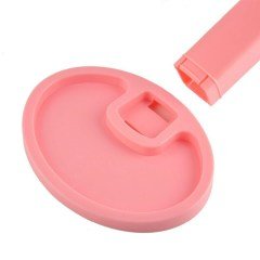 Makyaj Aynası Pembe Dikdörtgen Led Lambalı Makyaj Lambası Dokunmatik USB Kablolu Standlı