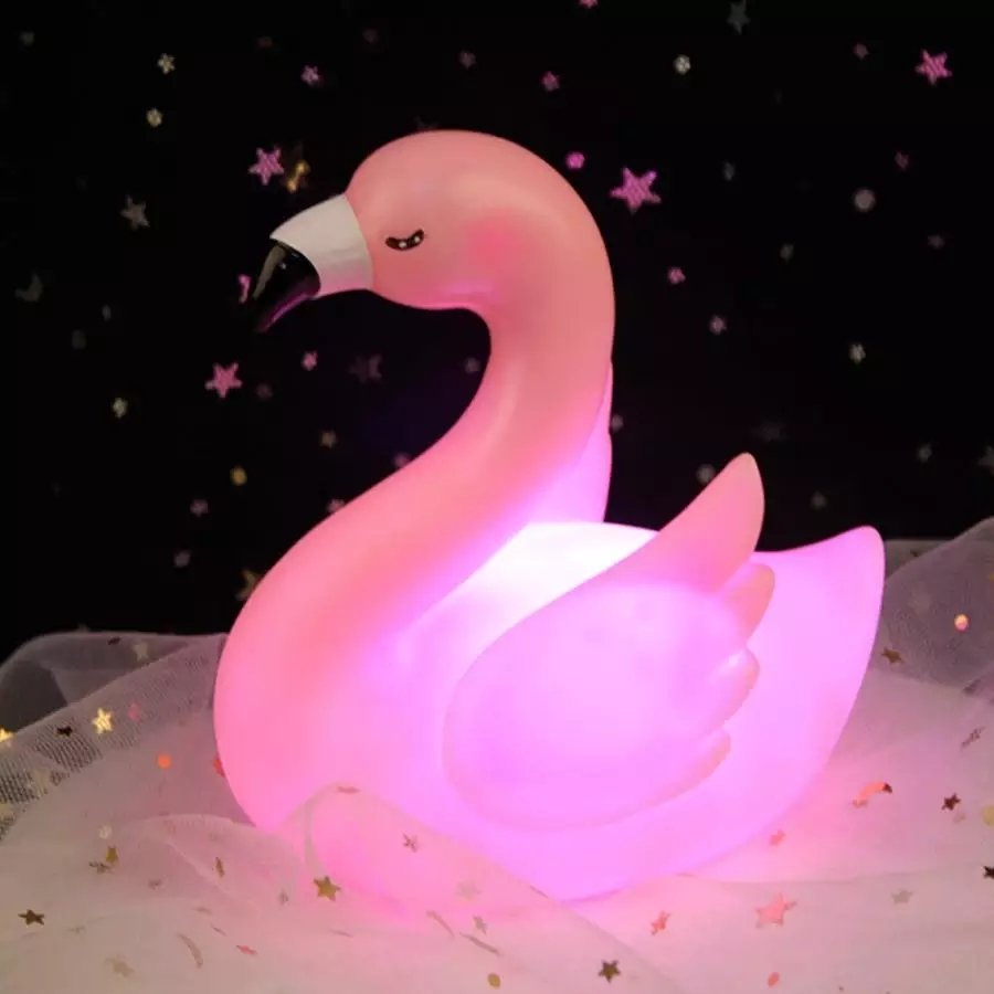 Flamingo Tasarımlı Gece Lambası