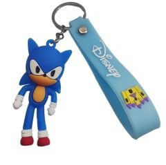 Süper Sonic Kirpi Sonik Anahtarlık Çanta Aksesuarı Süsü