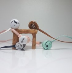 Sevimli Karikatür Mikrofonlu Kulaklık