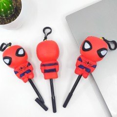 Squishy Jel Mürekkep Kalem Sevimli Spiderman
