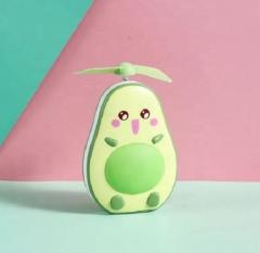 Avokado Mini Fan Işıklı Ayna Model 2