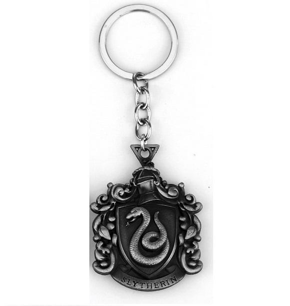 Harry Potter Slytherin Tasarım Metal Anahtarlık