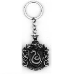 Harry Potter Slytherin Tasarım Metal Anahtarlık