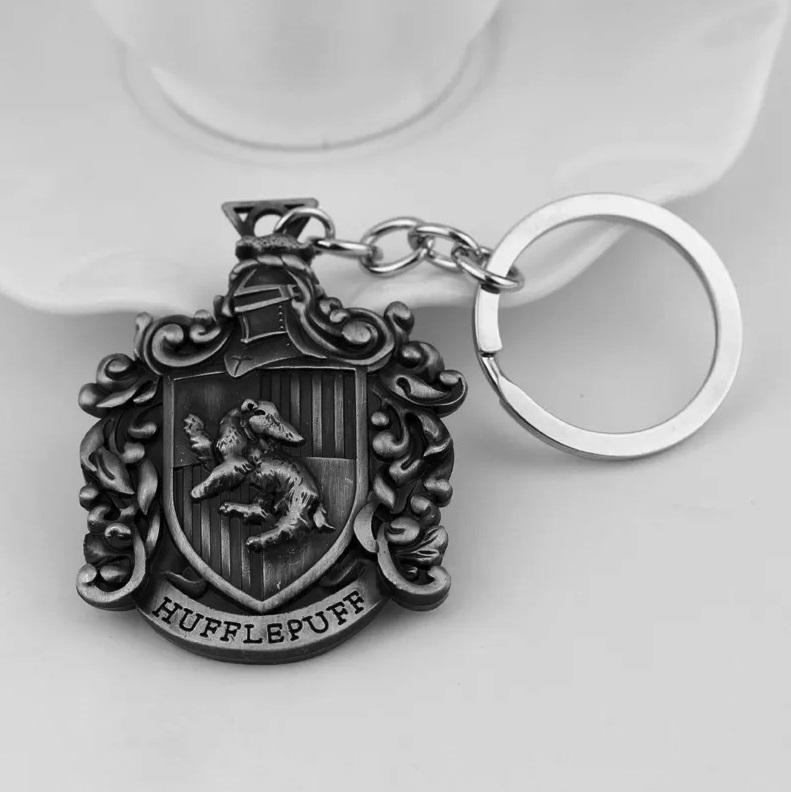 Harry Potter Hufflepuff Tasarım Metal Anahtarlık