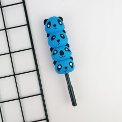 Squishy Jel Mürekkep Kalem Sevimli Renkli Panda Sukuşi
