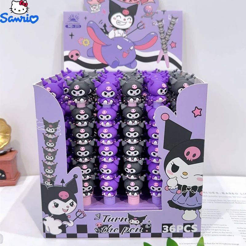 Sanrio Kuromi Fosforlu Kalem Seti 6 lı 36 ADET