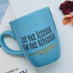 Çay Var İçersen Ben Var Seversen Mavi Kupa