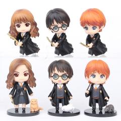 Harry Potter, Hermione, Ron Koleksiyon Figür Biblo Seti 6 Parça