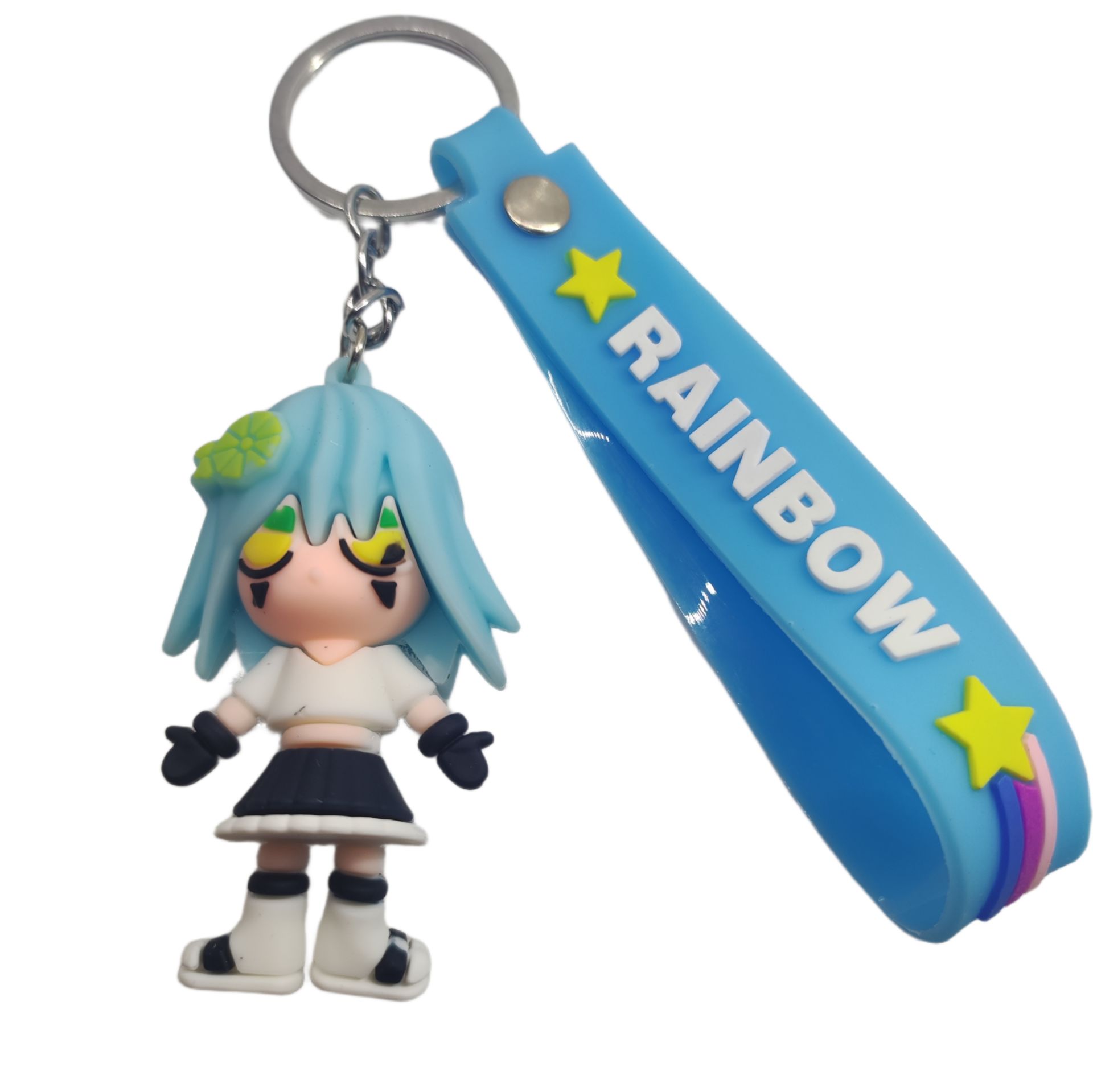 Rainbow Sevimli Anahtarlık Çanta Aksesuarı Süsü
