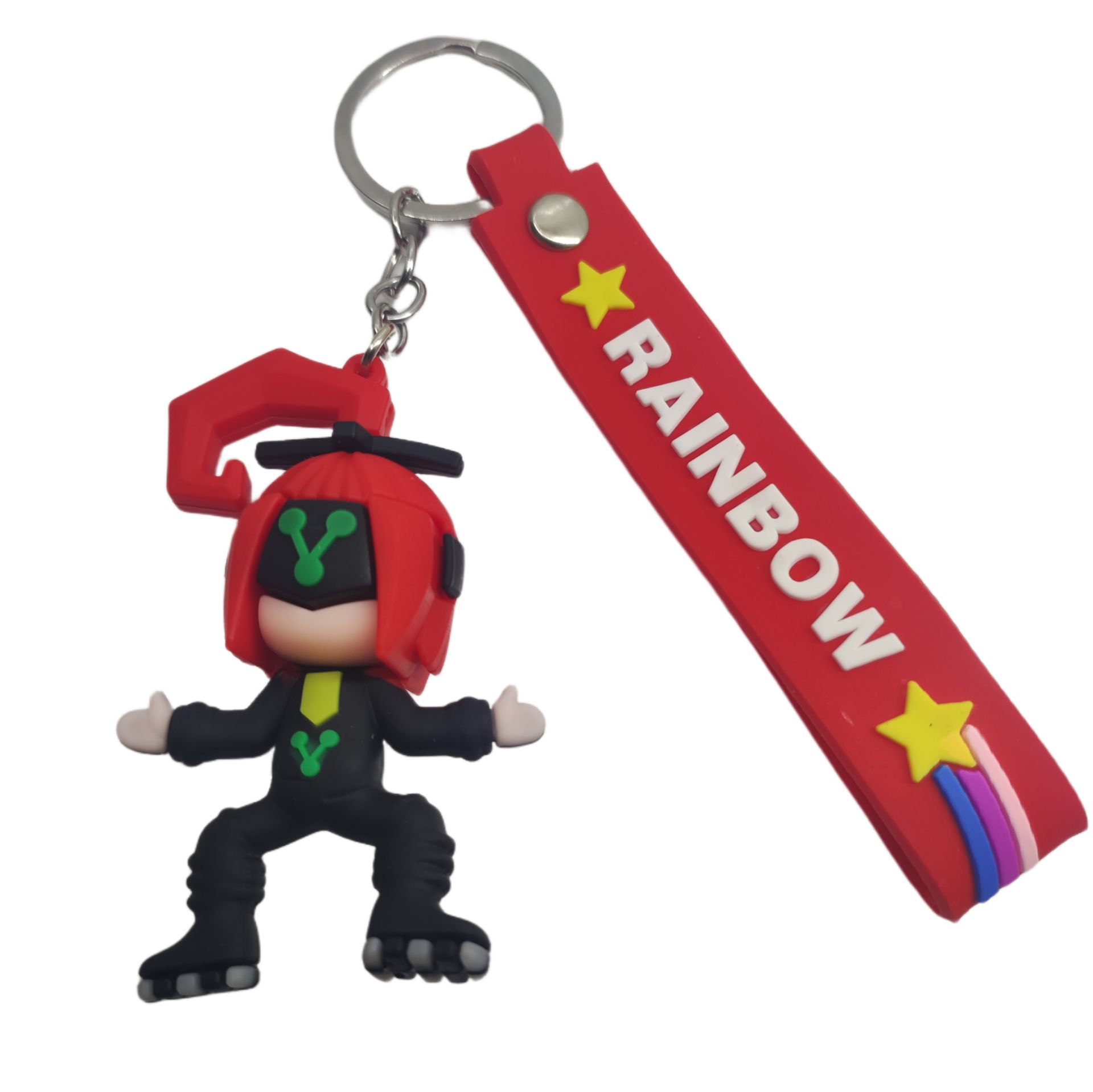 Rainbow Sevimli Anahtarlık Çanta Aksesuarı Süsü