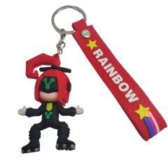 Rainbow Sevimli Anahtarlık Çanta Aksesuarı Süsü