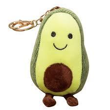 Avokado Peluş Anahtarlık Çanta Süsü