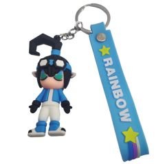 Rainbow Sevimli Anahtarlık Çanta Aksesuarı Süsü