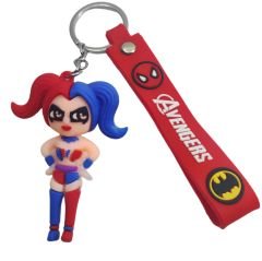 Avengers Harley Quinn Anahtarlık Çanta Aksesuarı Süsü