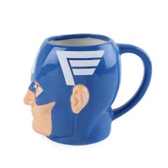 Kaptan Amerika 3D Kupa Bardak Büyük Boy