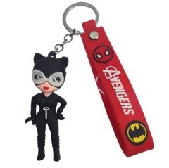 Avengers Kedi Kız Anahtarlık Çanta Aksesuarı Süsü