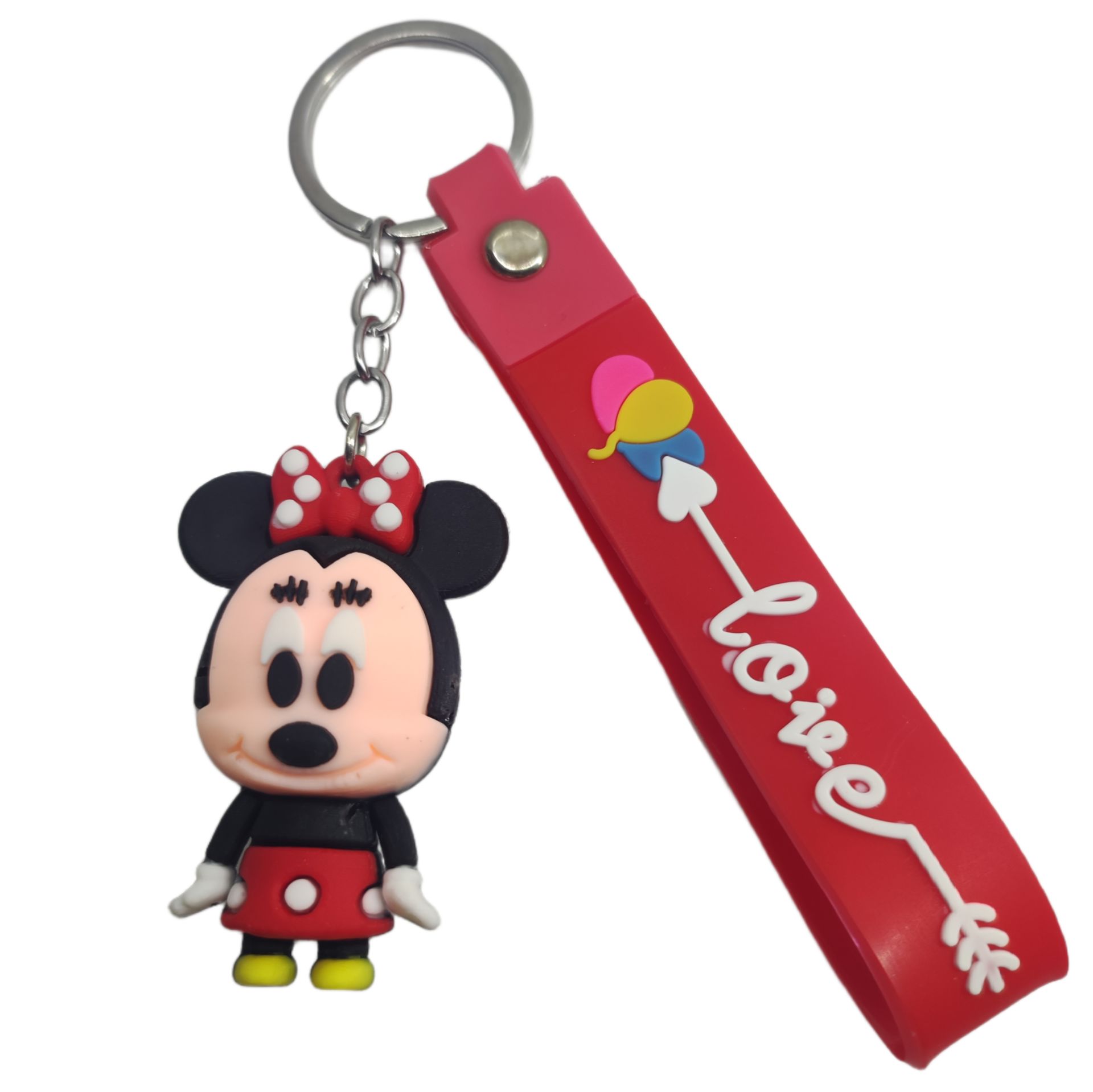 Minnie Mouse Anahtarlık Çanta Aksesuarı Süsü