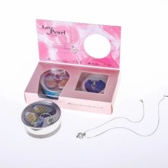 Gerçek İstiridye İçinde İnci Takı Seti