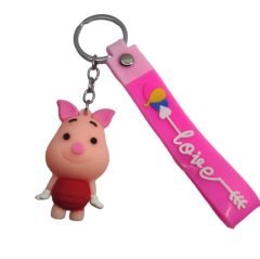 Winnie The Pooh Piglet Anahtarlık Çanta Aksesuarı Süsü