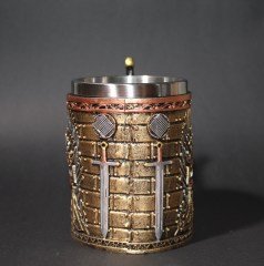 Game Of Thrones Paslanmaz Çelik Kupa Bardak 3 Boyutlu 380 Ml