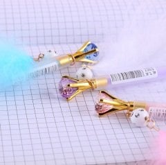 Tüylü Elmas Taşlı Versatil Uçlu Kalem 0.7mm