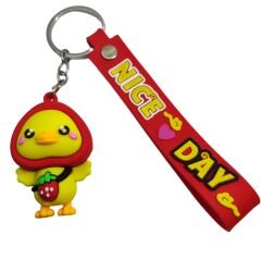 Nice Day Sevimli Ördek Anahtarlık Çanta Aksesuarı Süsü